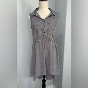 TRUTH Black‎ Stripe Long Dress Size S